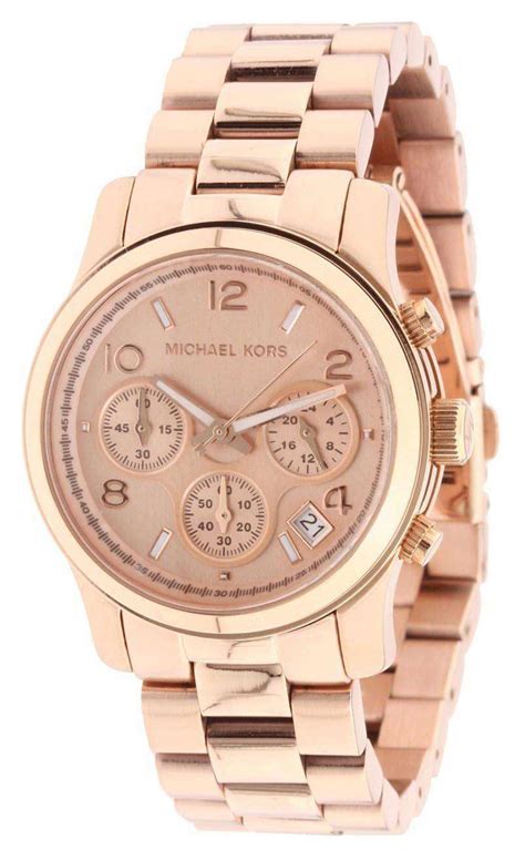 michael kors runway watch chronograph